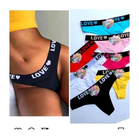 Cotton Sexy Gstring For Ladies 4pieces