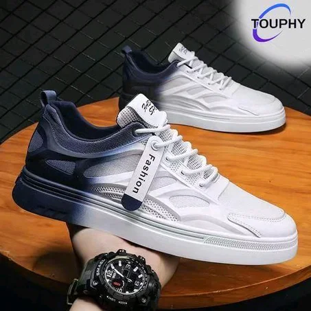 TOUPHY Men's Sneakers Lace Up Shoes