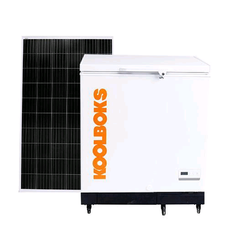 Koolboks 200L AC Inverter Maxi (60AH Pedestal Battery+ 3 X 350W Solar Panel