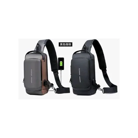 2 IN 1 BADDO ANTI-THEFT UNISEX CROSS BAG