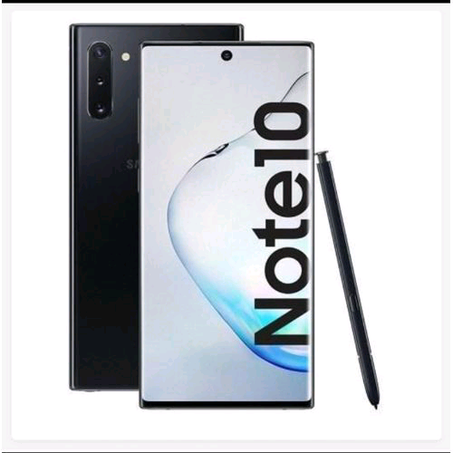 Samsung Galaxy Note 10 (8gb+ 256GB) 6.3'',12MP 2x Zoom, 16MP Ultra Wide Rear+10MP Selfie Camera With Dual Pixel,3500mAh - Black