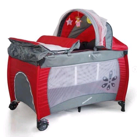 Naby Trend Cot With Reversible Napper Changer