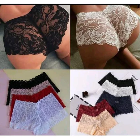 Ladies Sexy Lace Panties - Set Of 6