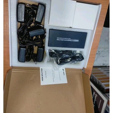 Hdmi And More HDMI EXTENDER WITH SPILITER