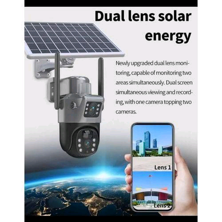 V380 solar ptz camera 8mp