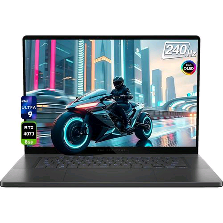Asus ROG ZEPHYRUS GAMING G16 14TH GEN INTEL CORE ULTRA 9 16GB RAM 1TB SSD 16"OLED NVIDIA RTX 4070 (8GB) BACKLIT KEYBOARD WINDOWS 11
