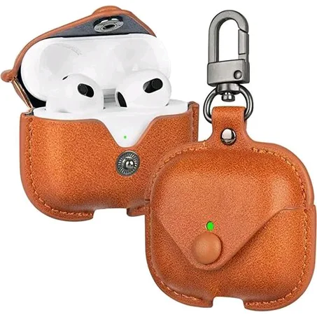 Leather Protective Case For Apple AirPods Pro 2 – Shockproof & Stylish Earphone Cover