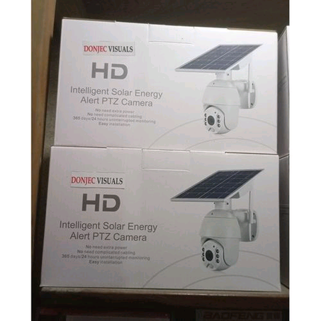 Solar Powered 4G Sim Card PTZ CCTV Camera- 2 Packs
