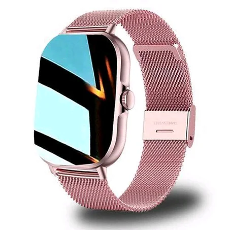 2.19-Inch Full Touch Screen Ultra-Thin Bluetooth Call Smart Watch - Business Steel Band