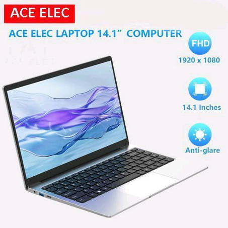 Ace Elec 14.1'' Intel(R)Pentium(R) CPU N3700 16GB+128GB - Silver