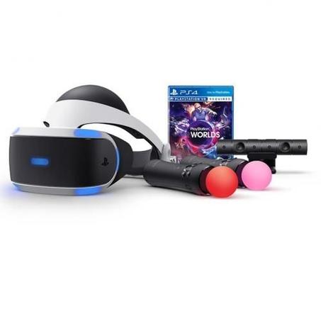 Sony PlayStation VR+PS VR Worlds Camera