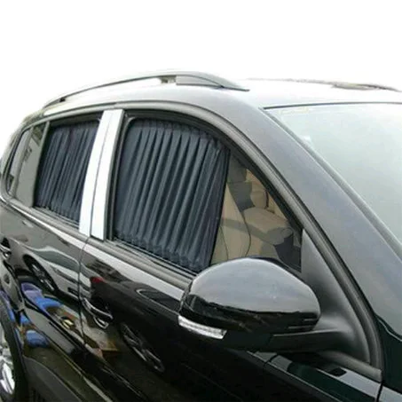 Universal, Adjustable Car Window Curtain, Sun-Shade For Most Cars, Trucks