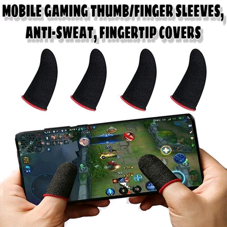 4pcs Mobile Gaming Thumb Sleeve Sets, Wasp Feelers(2 Pair)