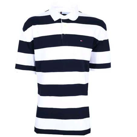 Tommy Hilfiger Slim Fit Stretch Stripes Polo Top