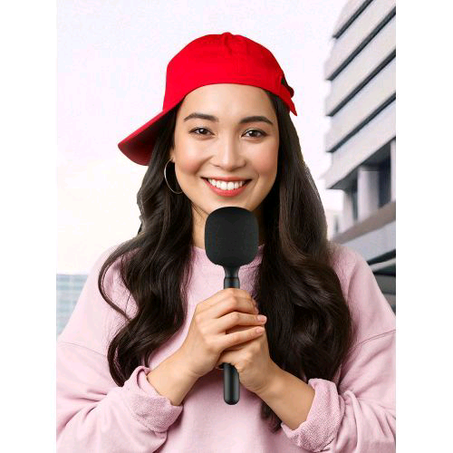 Content Creation Handheld Microphone Adapter(NO MICROPHONE)