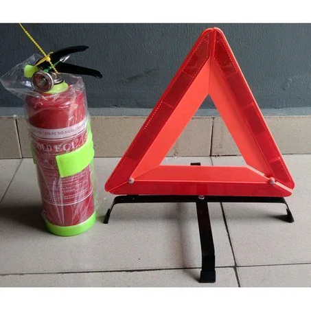 Fire Extinguisher And C-Caution Sign