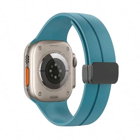 Magnetic Buckle Silicone Apple Watch Band/Apple Watch Strap/Smart Watch Strap 42/44/45/49mm