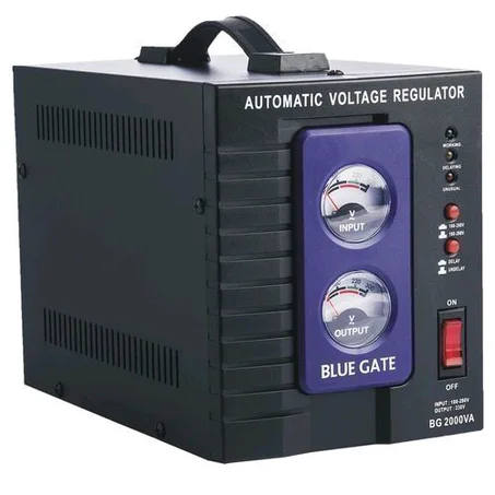 Blue Gate 100% Genuine Original 2000va Relay Automatic Voltage Stabilizer - Input 100v-280v
