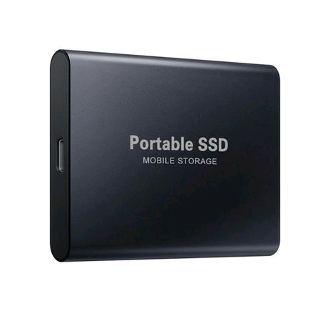 1TB Portable SSD External Hard Drive - Storage Disk Space