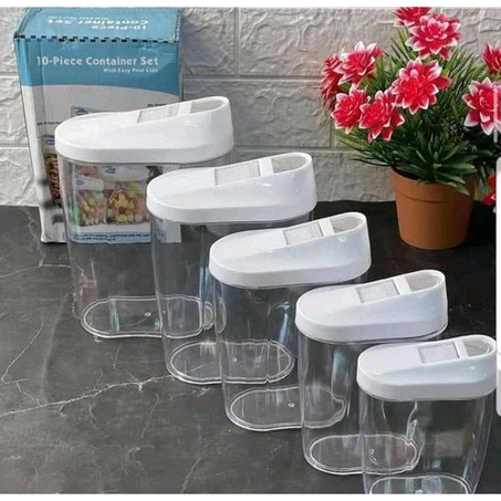 10pcs grains, cereals containers