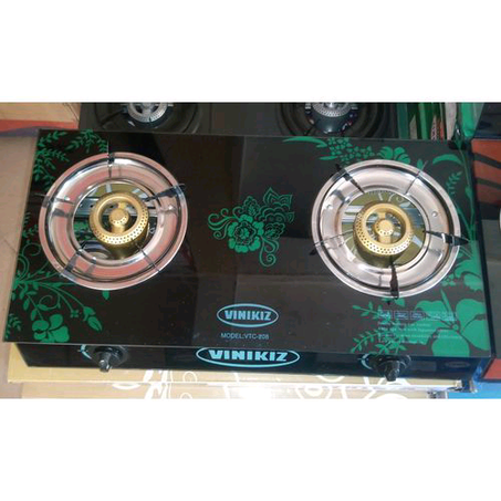 Vinikiz Glass Table Cooker With Stripes