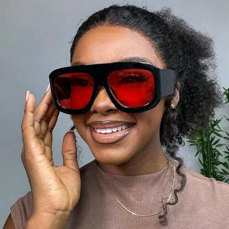 Oversized Square Women Sunglasses