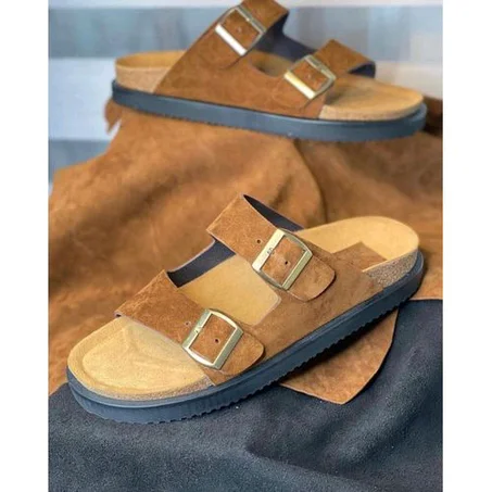Unisex Two Buckle Birken Slide