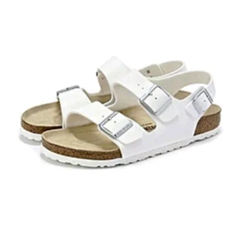 White Fashionable Pam Sandal