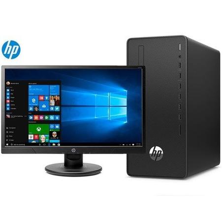 HP 290g4, desktop intel Pentium, 1tb hdd 4gb ram windows 11 plus 18.5" inch monitor