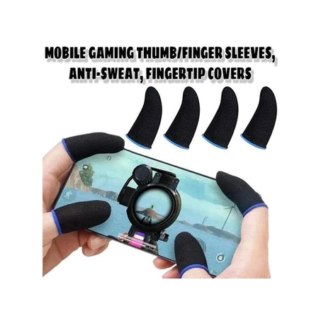 4pcs Mobile Gaming Thumb Sleeve Sets, Wasp Feelers(2 Pair)