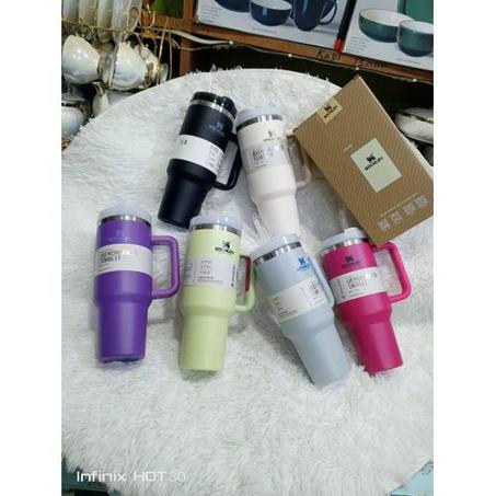 Stanley 1.2L Tumbler With Handle Travel Mug/Travel Cup/Flask/Water Bottle.