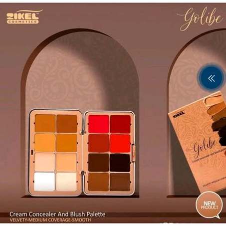 Zikel Golibe Cream Concealer And Blush Palette Makeup.