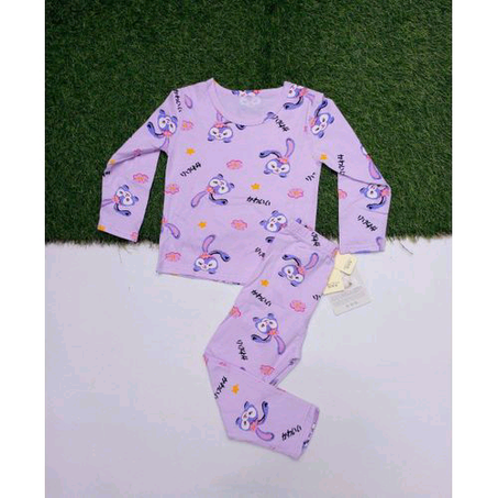 Unisex Childrens Cotton Long Sleeve Graphic Pyjamas Set