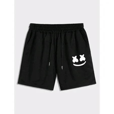 2 NASA DARK ASH AND BLACK SHORTS For Men And Women