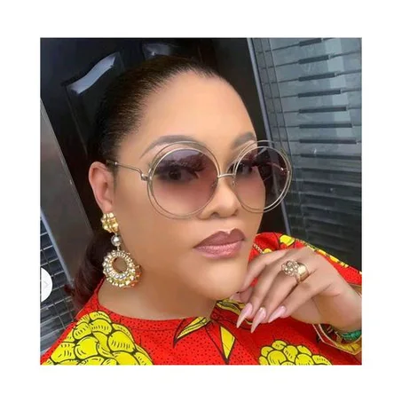 Vintage Round Oversized Sunglasses