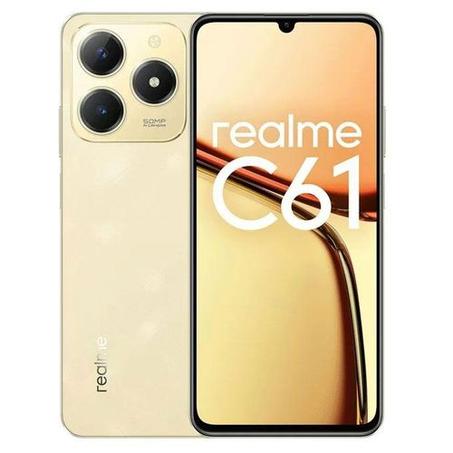 Realme C61 - 6.78"HD+ (128GB/6GB) 4G Dual SIM - 5000mAh - Gold