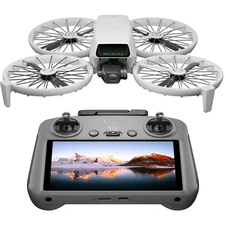 Dji Flip Fly More Combo Camera Drone (3 Bastteries) + RC 2 Remote Controller