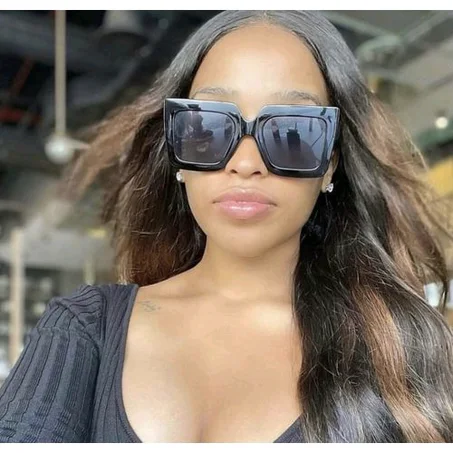 Fancy Big Box Frame Sunglasses