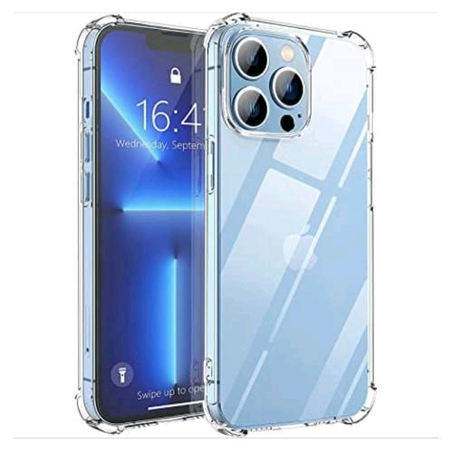 Shockproof Transparent Back Clear Case For IPhone 14,13, 12, 11 Pro Max, Mini, Xs, X, Xr, Xs Max, 7, 8 Plus, Se 2020, 6s Plus, 6s, 6 ( Transparent)