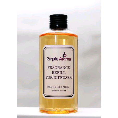 Purple Aroma Diffuser Fragrance Refill - French Vanilla - 200ml