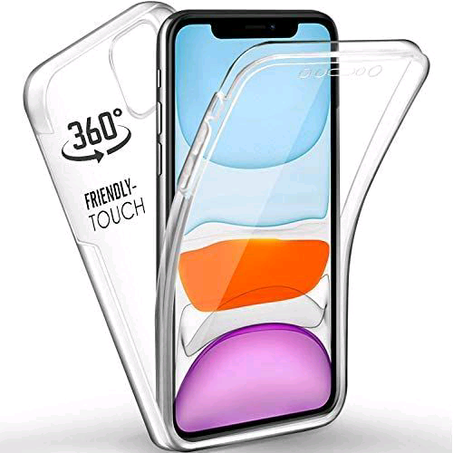 IPhone 11 Pro Max Full Transparent Front And Back 360 Cover
