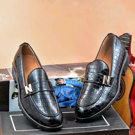 VANGELO ITALIAN N LEATHER BLACK SHOE