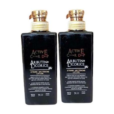 Active Caviar Drip Arbutin + Licorice Strong Lotion(X2