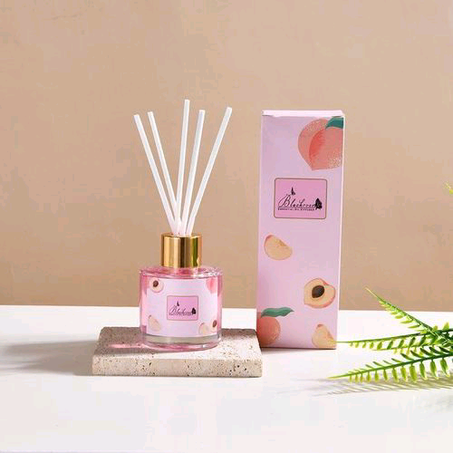 Black Rose Peach Reed Diffuser 50ML With Sticks