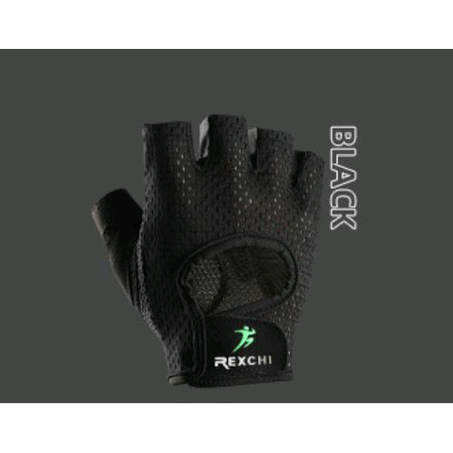1 Pair Gym Half Finger Sports Fitness Wrist Glove