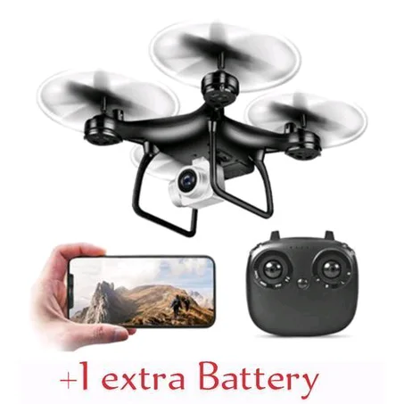 Drone Camera 4K HD TXD Emotion 8sl Video Drone Quadcopters With 1 Extra Battery