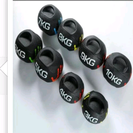 Medicine Ball Double Handle