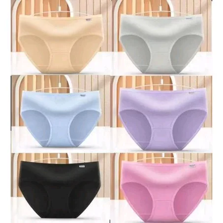 Women's Ladies Cotton Panties -6In 1