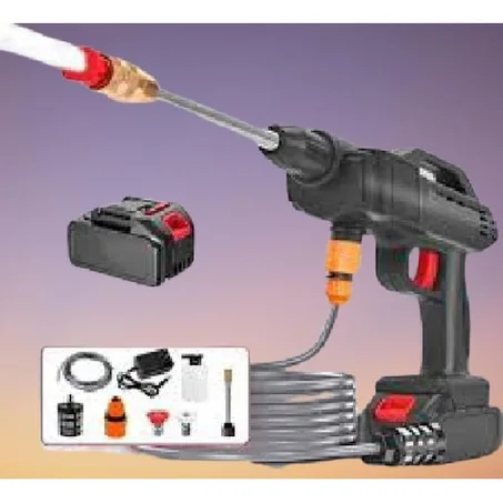 High Power Portable Cordless High Pressure Multi Purpose Car Washer 48VH 15000mah