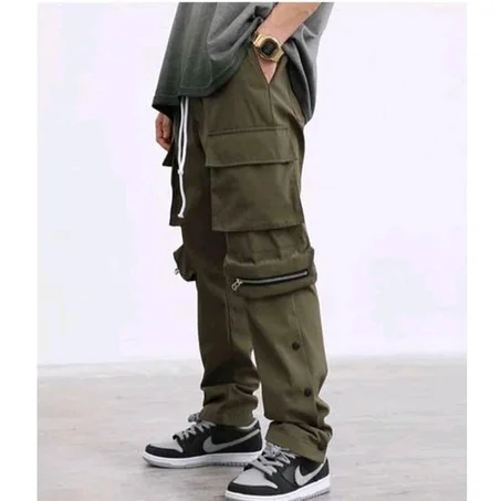 1 A.Geen Cargo Combat Jogger BOTTON LEGS For Men And Women